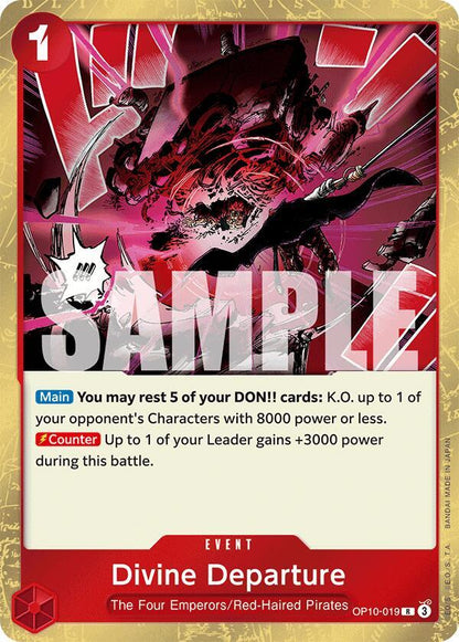 Divine Departure OP10-019 Royal Blood One Piece Foil Rare