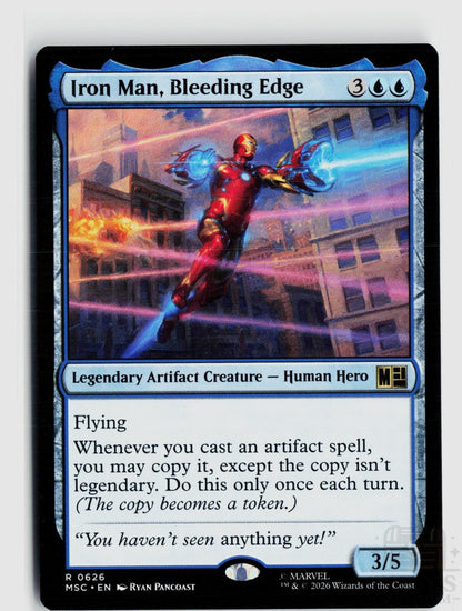 Iron Man, Bleeding Edge 626 Commander: Marvel Super Heroes Magic: The Gathering