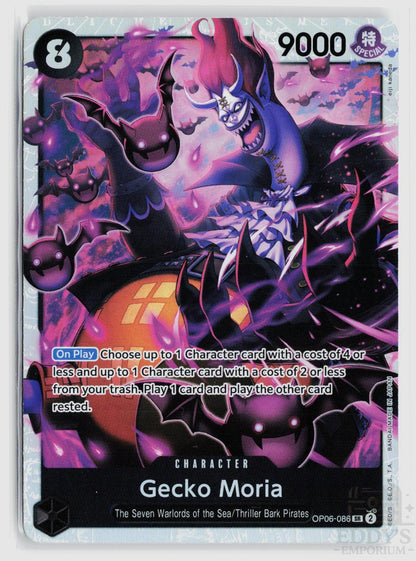 Gecko Moria (086) OP06-086 Wings of the Captain One Piece Foil Super Rare