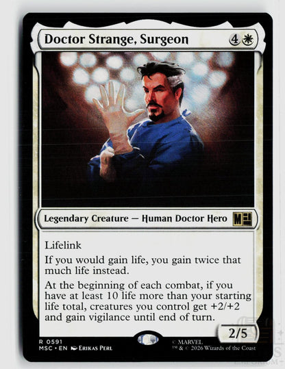 Doctor Strange, Surgeon 591 Commander: Marvel Super Heroes Magic: The Gathering