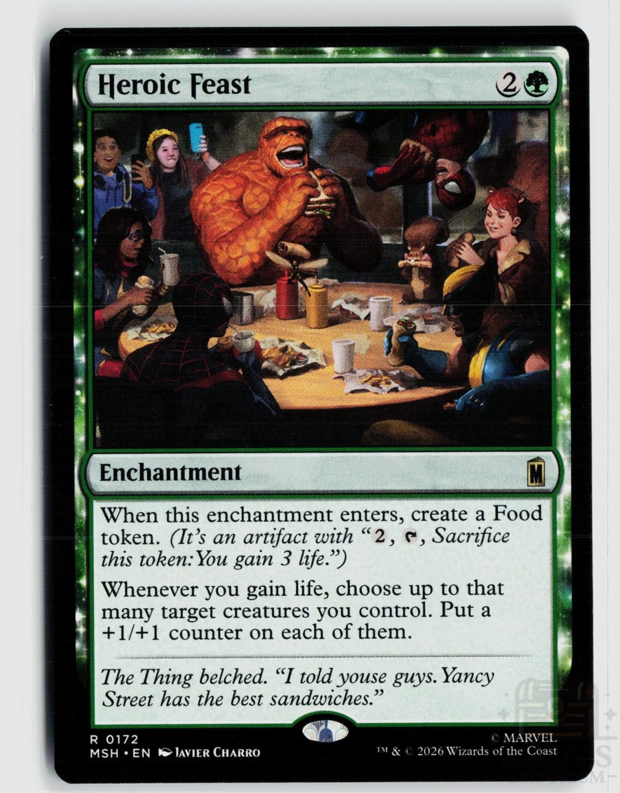 Heroic Feast 172 Marvel Super Heroes Magic: The Gathering