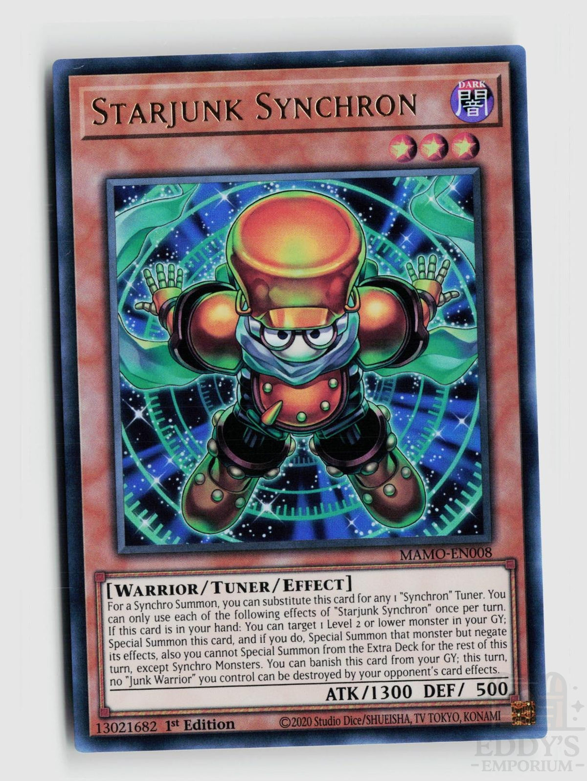 Starjunk Synchron MAMO-EN008 Magnificent Monsters Yu-Gi-Oh 1st Edition NM