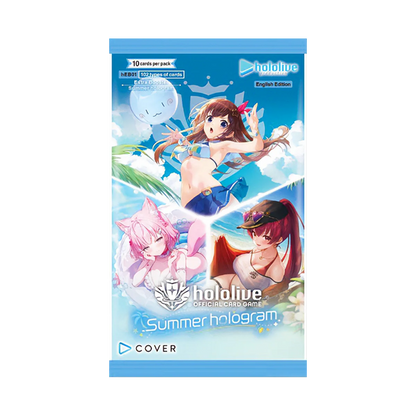 Hololive Official Card Game: Extra Booster - Summer Hologram Booster Pack