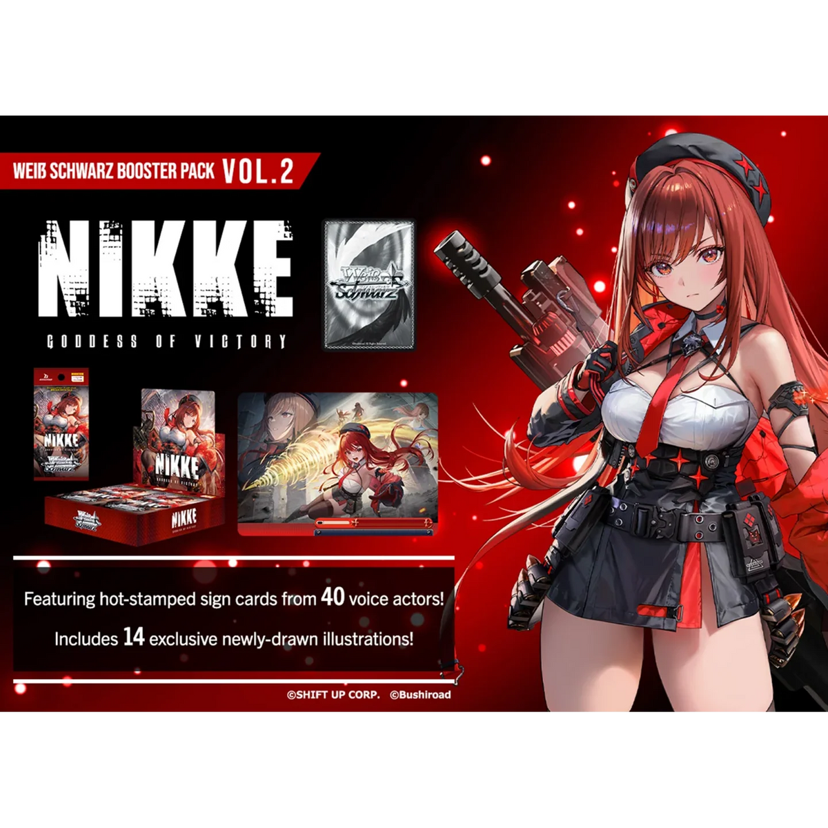 Weiss Schwarz: Goddess of Victory NIKKE Vol.2 Booster Pack
