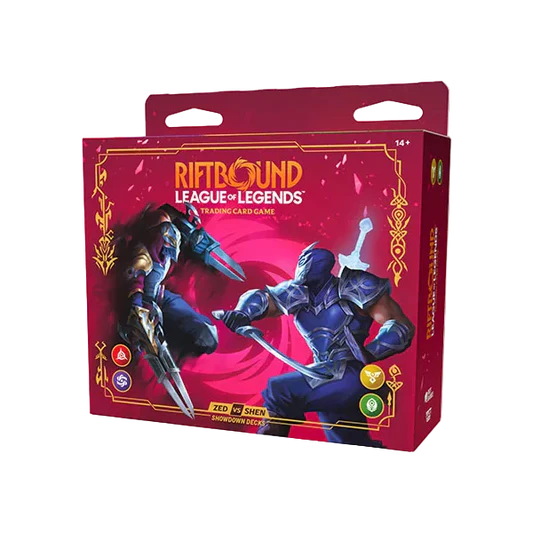 Riftbound: League of Legends – Set 04: Vendetta - Showdown Decks - Zed vs Shen