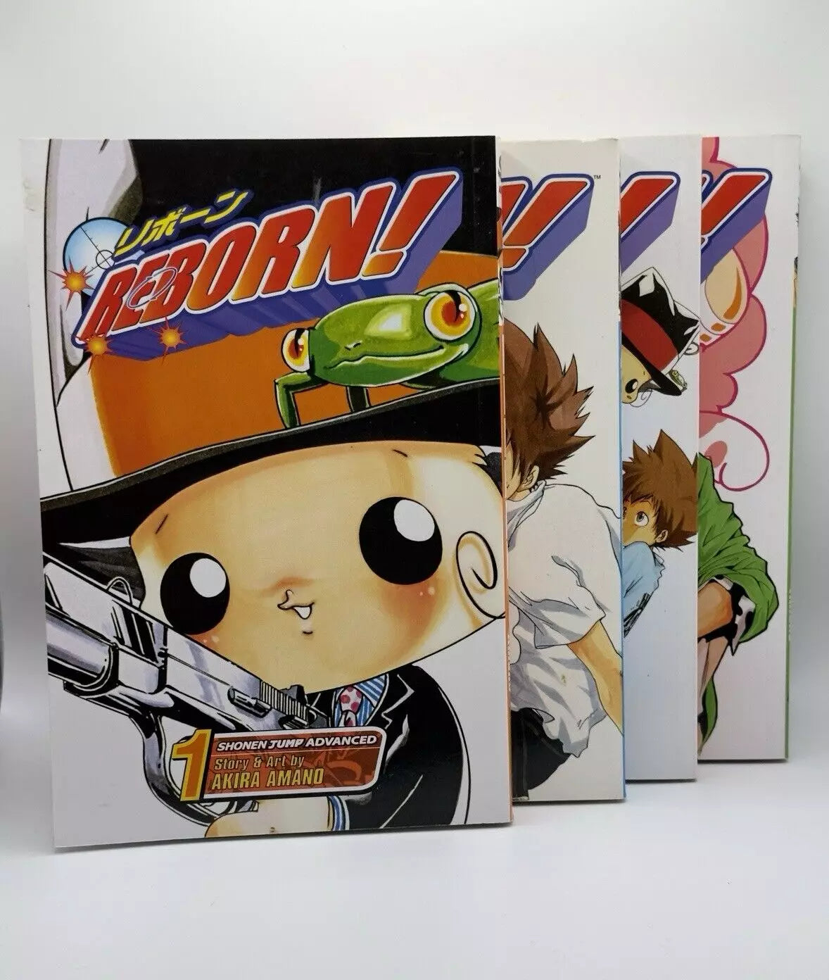 Katekyo Hitman Reborn! Volumes 1-4 English Manga Bundle