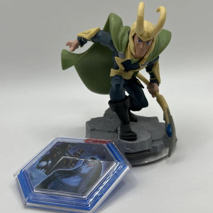 Disney Infinity 2.0 Loki Figure with Ronan Power Disc